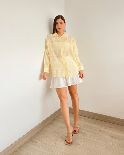 CAMISA PRIMIA T.183 AMARILLO