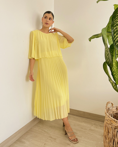 VESTIDO PRIMIA P.035 AMARILLO