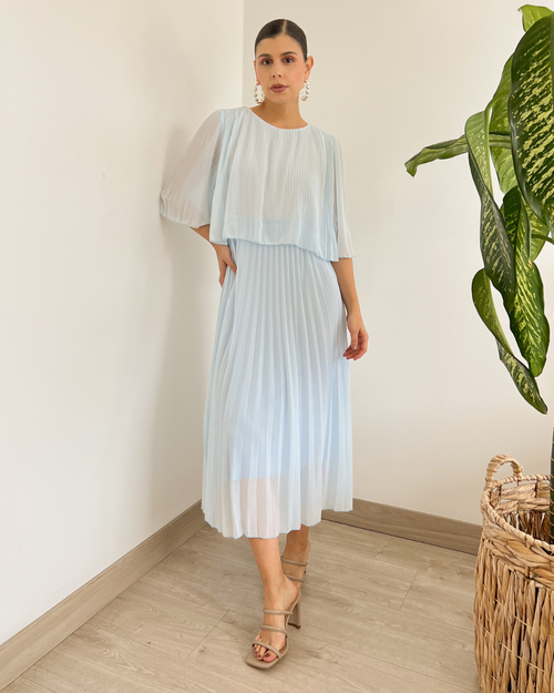 VESTIDO PRIMIA P.035 AZUL