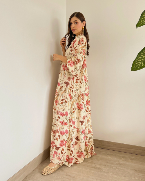 VESTIDO PRIMIA T.195 CREMA