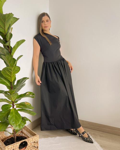 VESTIDO PRIMIA P.040 NEGRO