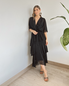 VESTIDO PRIMIA ROMINA NEGRO