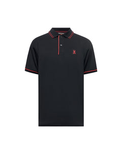 PSYCHO BUNNY CAMISETA TIPO POLO HOMBRE NEGRO
