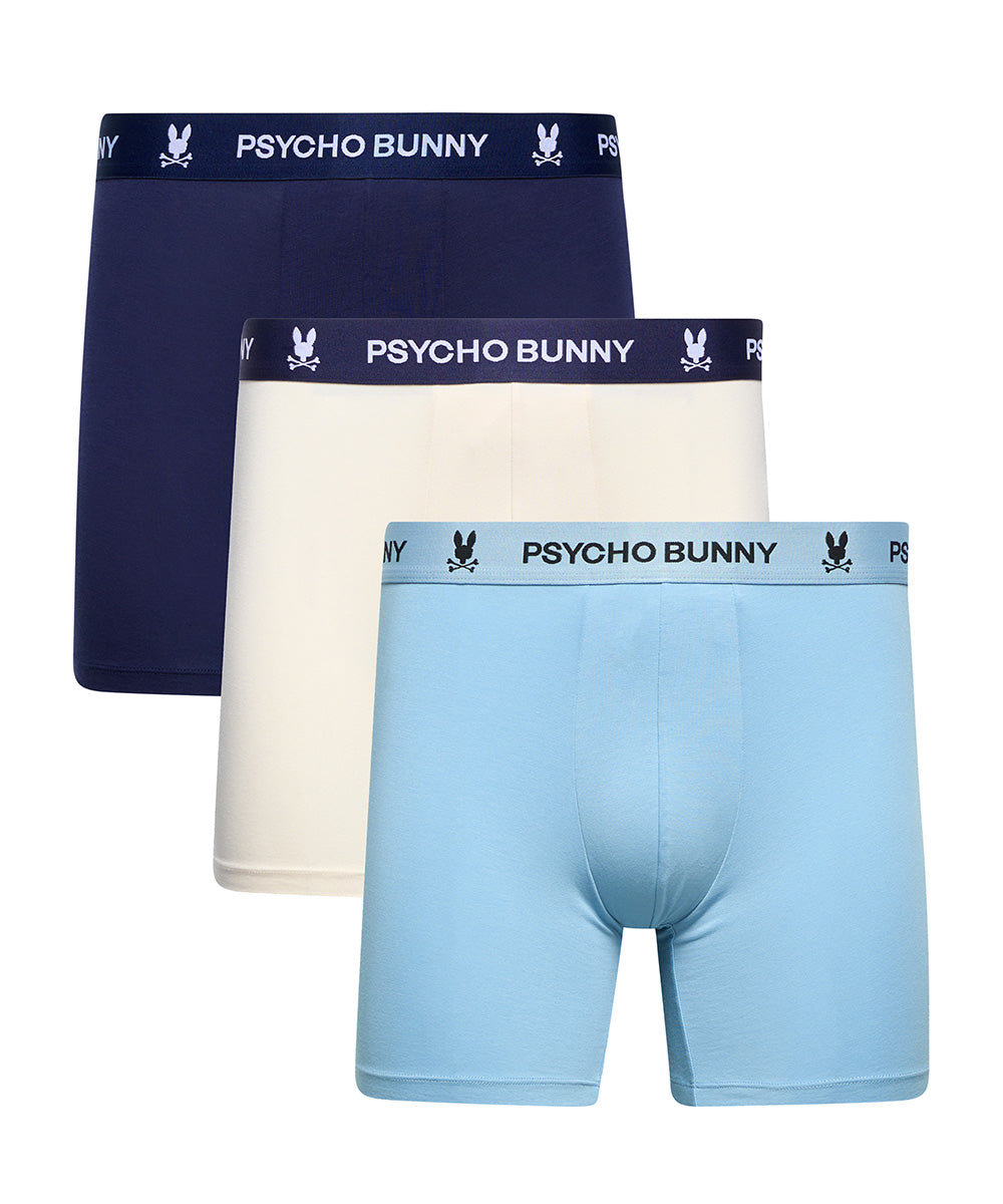 PSYCHO BUNNY BOXER DE CABALLERO (PACK DE 3) HOMBRE AZUL MO1400008407