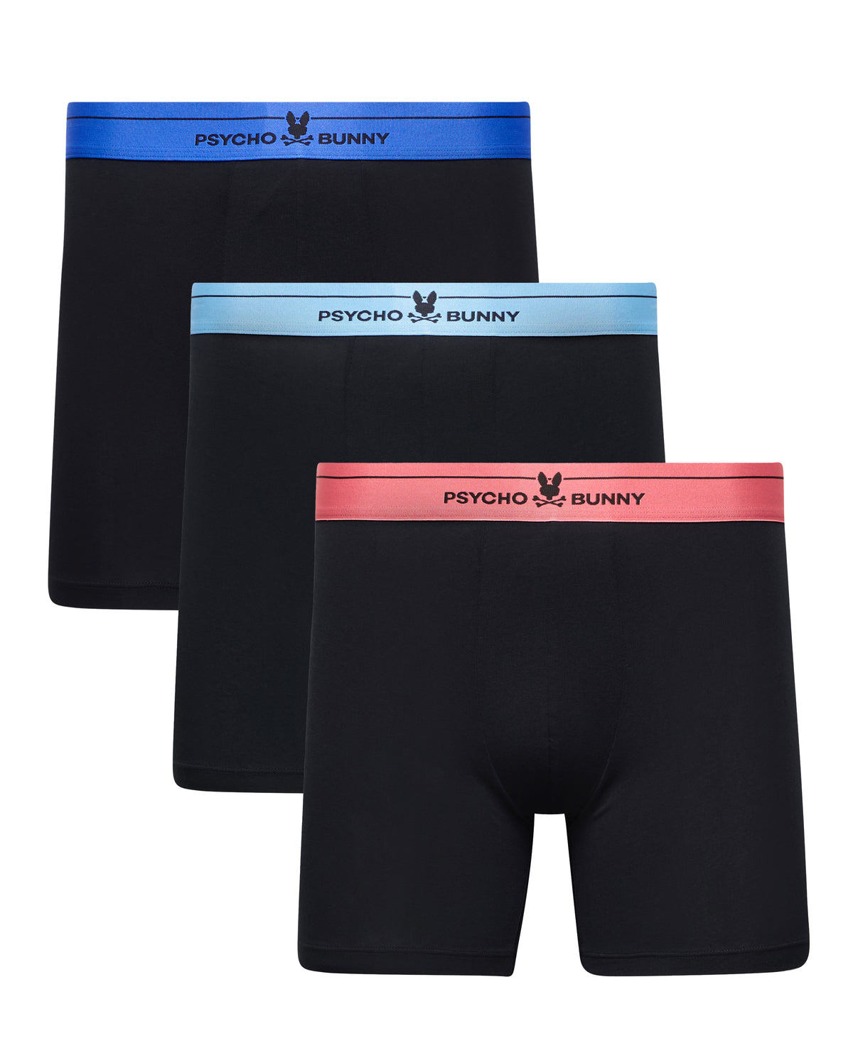 PSYCHO BUNNY BOXER DE CABALLERO (PACK DE 3) HOMBRE ROJO MO1400007656