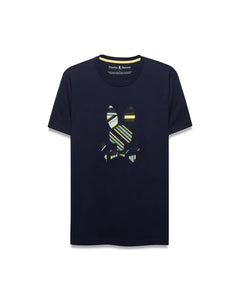 CAMISETA PSYCHO BUNNY PARA CABALLERO COLOR AZUL