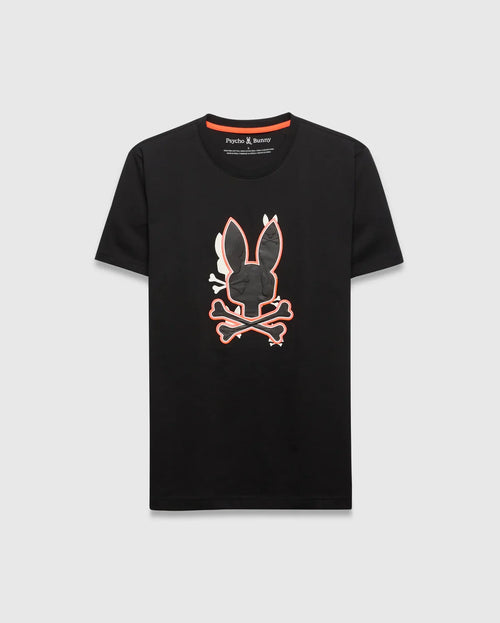 T-SHIRT PSYCHO BUNNY PARA HOMBRE COLOR NEGRO MT0200279001