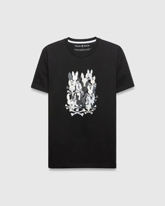 T-SHIRT PSYCHO BUNNY PARA HOMBRE COLOR NEGRO MT0200285001