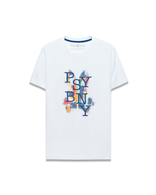 CAMISETA PSYCHO BUNNY PARA CABALLERO COLOR BLANCO