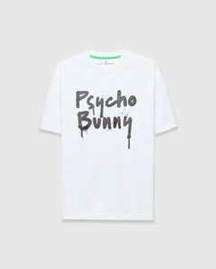 T-SHIRT PSYCHO BUNNY PARA HOMBRE COLOR BLANCO MT0200312002