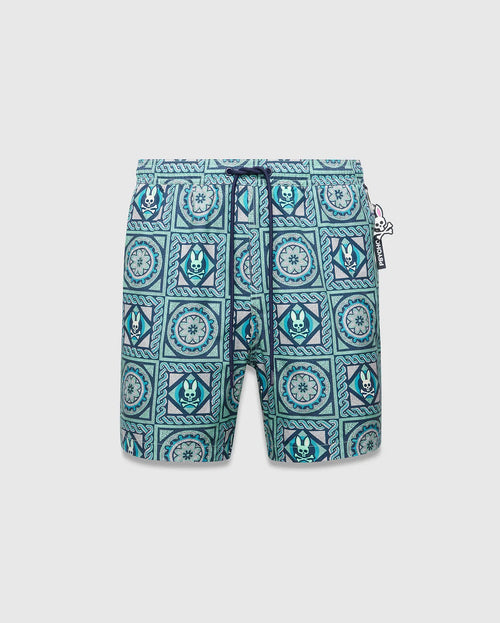 T-SWIM PSYCHO BUNNY PARA HOMBRE COLOR VERDE MB1000081315