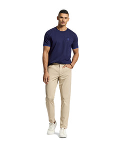 PSYCHO BUNNY CAMISETA HOMBRE CUELLO REDONDO AZUL