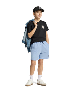 PSYCHO BUNNY CAMISETA NIÑO CUELLO REDONDO NEGRO