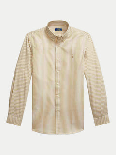 RALPH LAUREN CAMISA MANGA LARGA HOMBRE BEIGE