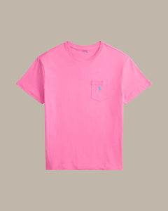 Camiseta Sscncmslm2-Short Sleeve-T-Shirt Ralph Lauren Para Hombre De Color Rosado