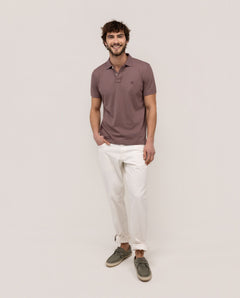 Polo Single Jersey EL GANSO HOMBRE MORADO