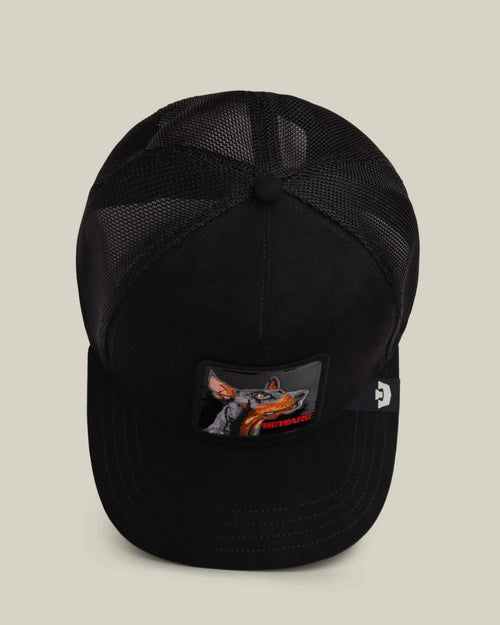 GORRA GORIN BROSS BLACK OUT DOBERMAN COLOR NEGRO