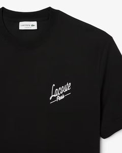 LACOSTE TH5948031 CAMISETA MULTI ESTAMPADA BLACK