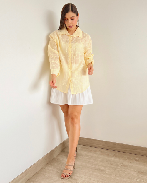 CAMISA PRIMIA T.183 AMARILLO