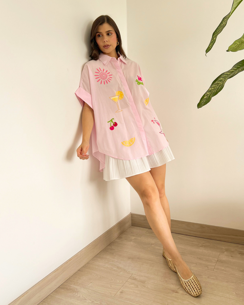 CAMISA PRIMIA P.081 ROSA