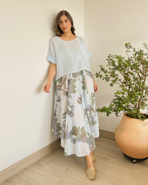 VESTIDO PRIMIA 11918 AZUL