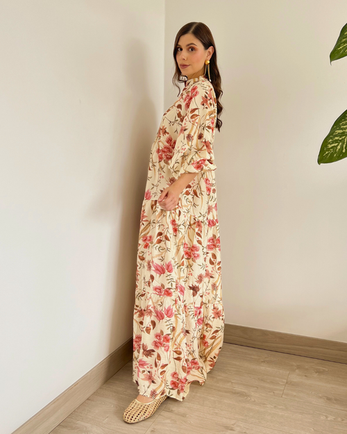 VESTIDO PRIMIA T.195 CREMA