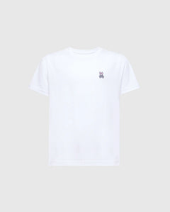 PSYCHO BUNNY CAMISETA NIÑO CUELLO REDONDO BLANCO