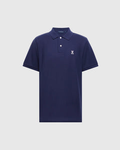 POLO M/C PSYCHO BUNNY PARA HOMBRE COLOR AZUL B6K001CRPCEVB