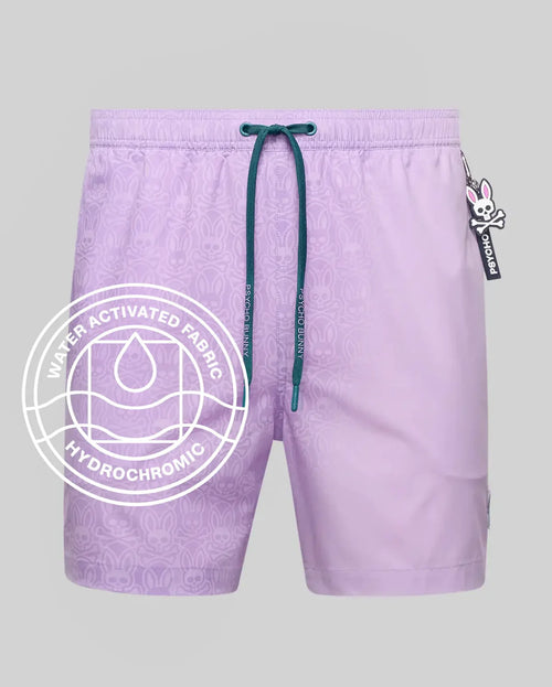 PSYCHO BUNNY VESTIDO DE BAÑO HIDROCRÓMICO SAMOS PARA CABALLERO HOMBRE ROSADO B6W453F200507