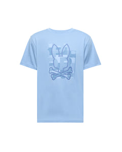 PSYCHO BUNNY CAMISETA HOMBRE CUELLO REDONDO AZUL