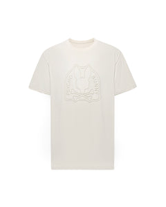PSYCHO BUNNY CAMISETA HOMBRE CUELLO REDONDO BEIGE