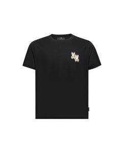 PSYCHO BUNNY CAMISETA NIÑO CUELLO REDONDO NEGRO