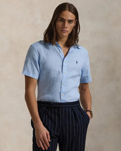 Camisa Manga Corta de Lino Ralph Lauren - 710968912005