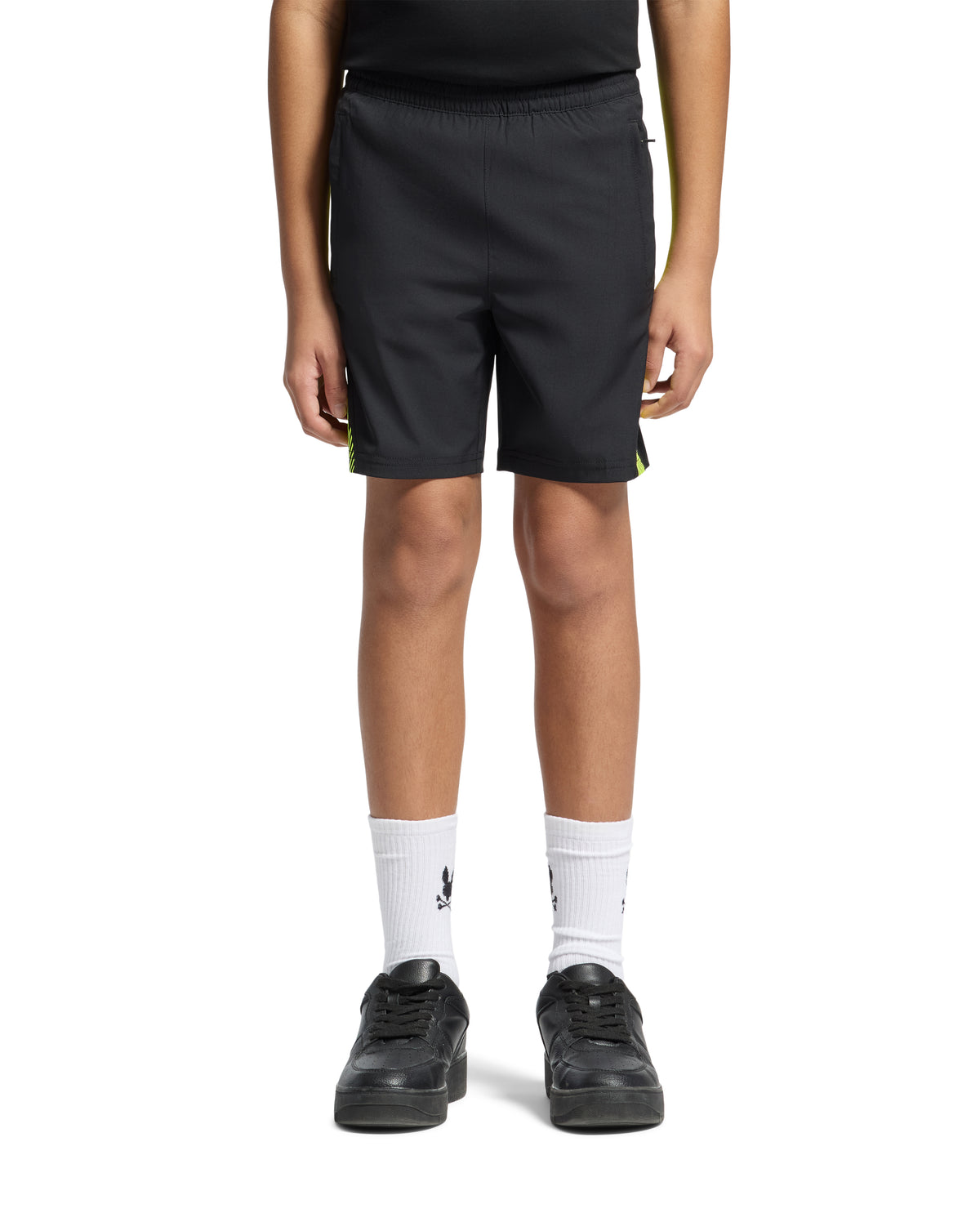 PSYCHO BUNNY BERMUDAS FANTASIA NIÑO NEGRO B0R530F200BLK