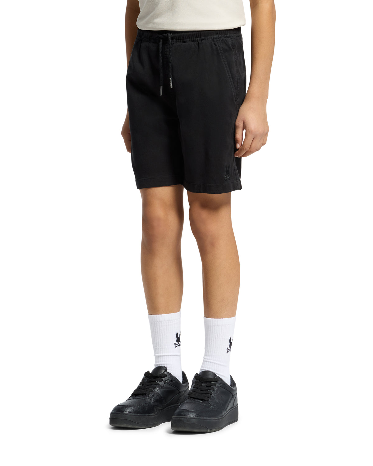 PSYCHO BUNNY BERMUDAS FANTASIA NIÑO NEGRO B0R584F200BLK