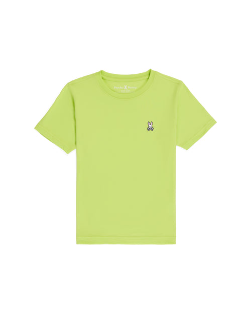PSYCHO BUNNY CAMISETA NIÑO CUELLO REDONDO VERDE