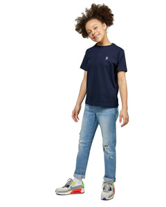 Camiseta Clásica Cuello Redondo Para Niñ