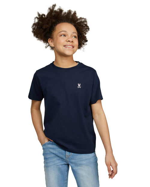 Camiseta Clásica Cuello Redondo Para Niñ