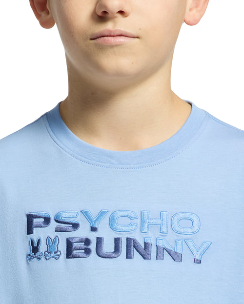Camiseta Con Logo En Texto Bordado Berni Para Niño