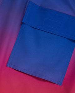 psycho bunny pantaloneta de baño niño hidrocrómico rojo