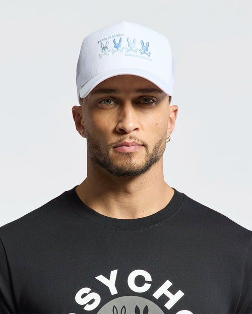 Gorra De Malla Oceania Bordada Para Caballero