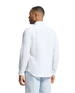 Camisa Manga Larga De Mezcla De Lino Phillip Para Caballero