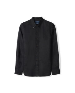 Camisa Manga Larga De Lino Aldine Para C
