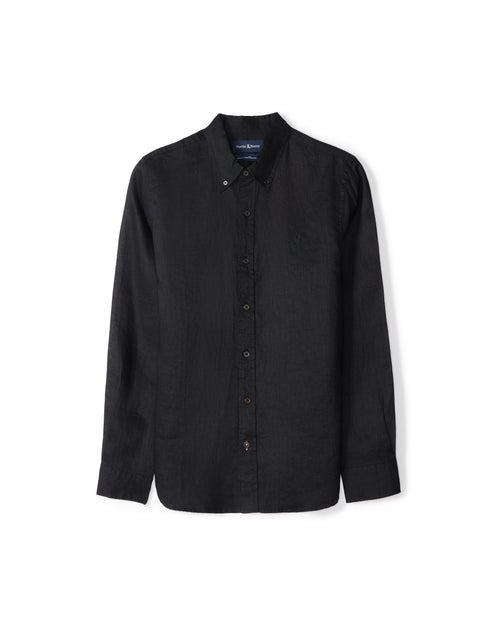 Camisa Manga Larga De Lino Aldine Para C