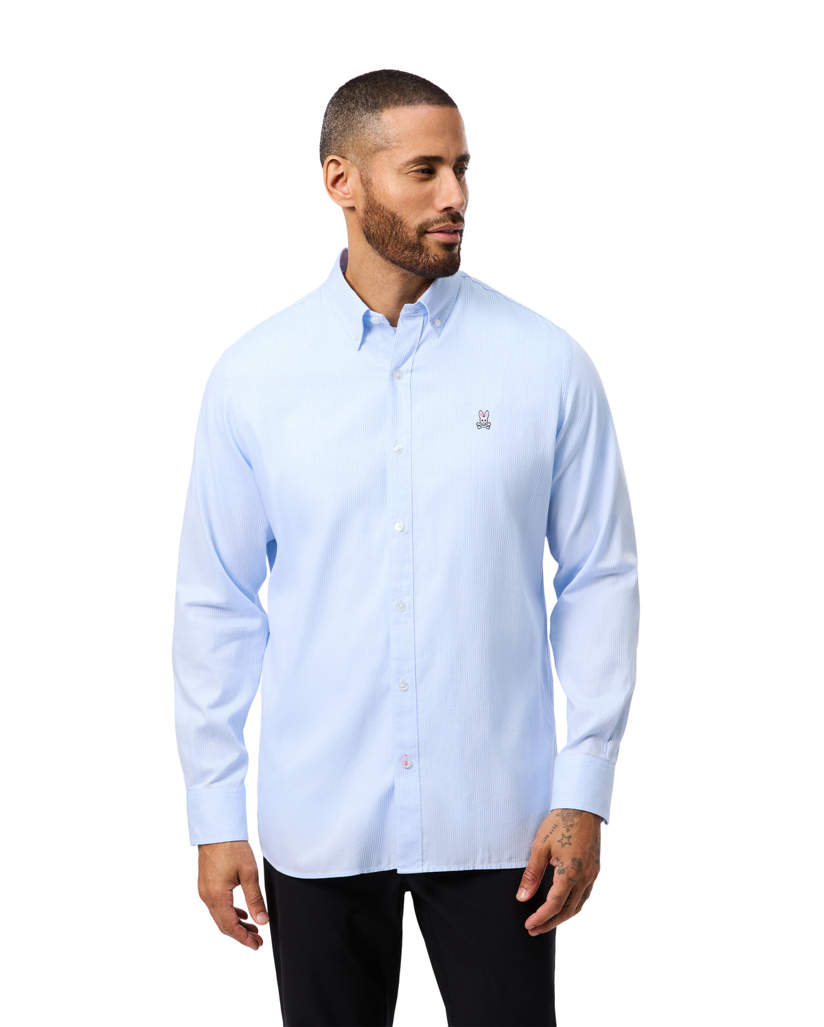 PSYCHO BUNNY CAMISAS FANTASIA HOMBRE AZUL B6C987D200LTBLU