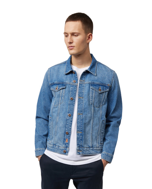 Chaqueta De Mezclilla Para Caballero