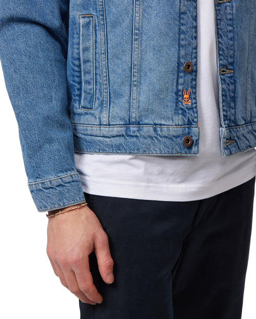 Chaqueta De Mezclilla Para Caballero