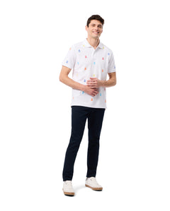 Polo All Over Bunny Bonham Para Caballer