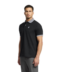 Polo Con Cuello Con Micro Rayas Jonas Para Caballero
