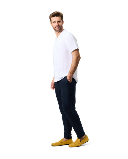 Pantalón De Mezcla De Lino Con Cordón Fate Para Caballero